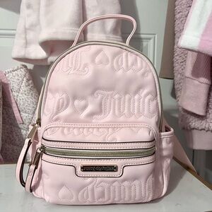 Juicy Couture pink backpack